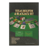2 in 1 Texas Hold'em & Blackjack Set by The Magic Toy Shop - UKBuyZone