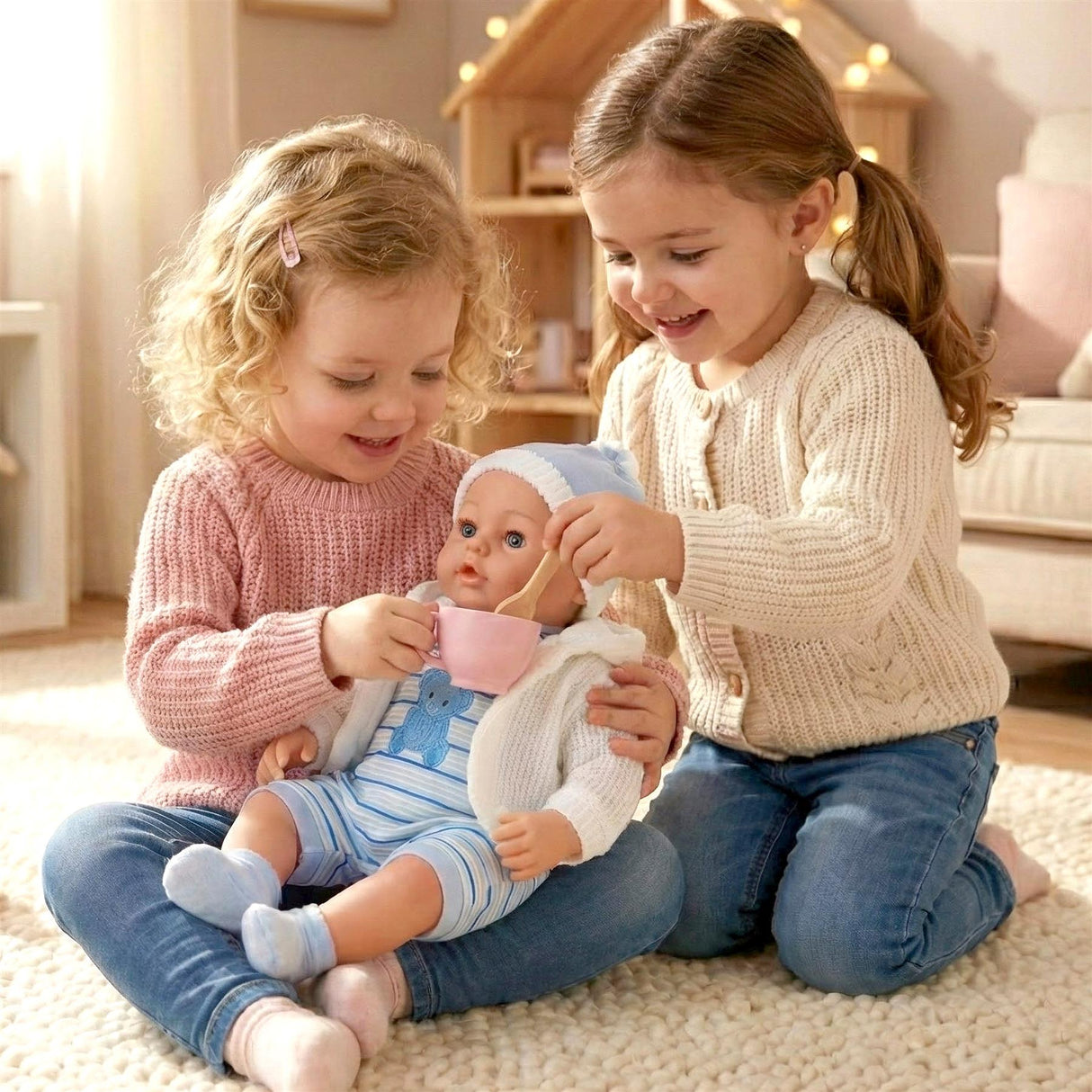 BiBi Baby Doll - Blue (45 cm / 18")