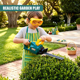 Kids Garden Hedge Trimmer Toy with Safety Goggles