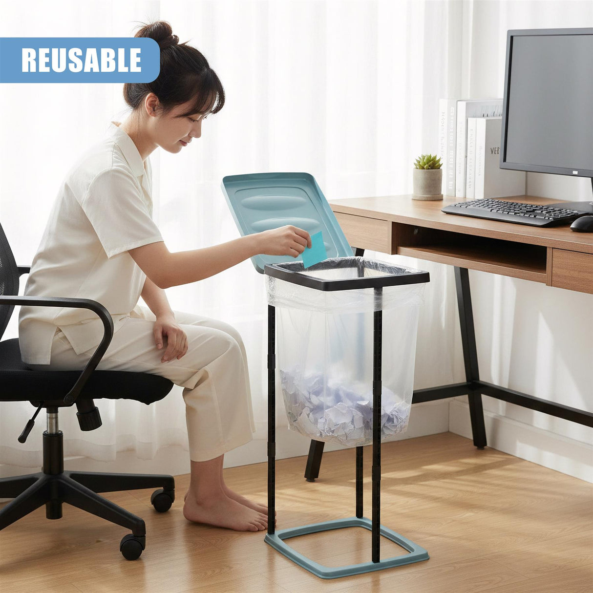 Collapsible Bin Bag Stand