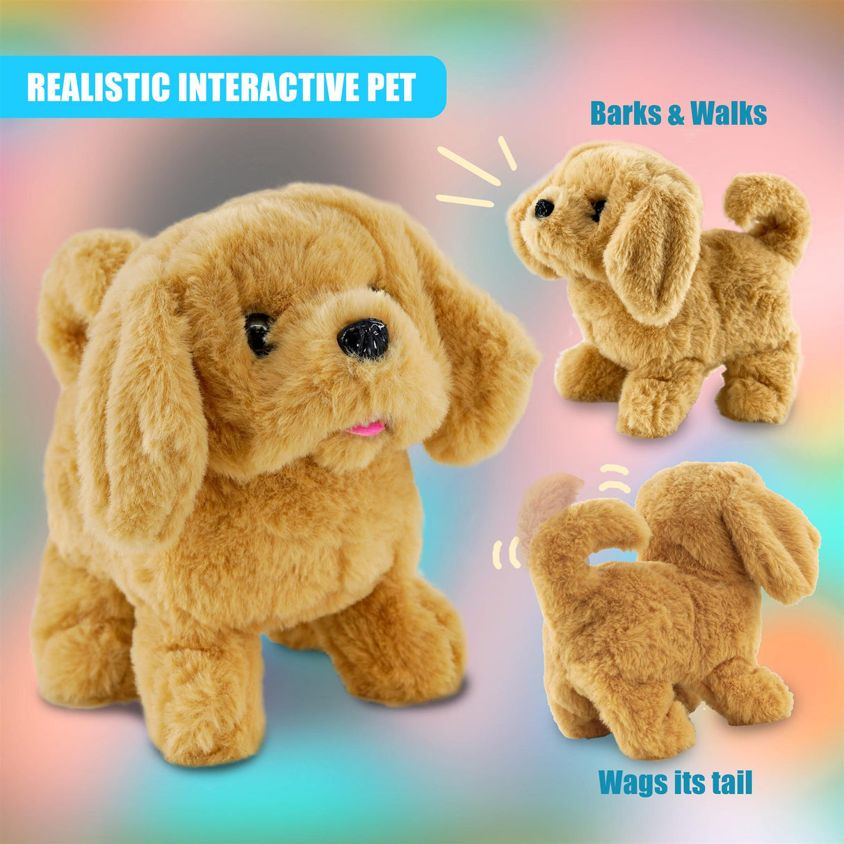 Electronic Plush Dog Carrier Set by The Magic Toy Shop - UKBuyZone