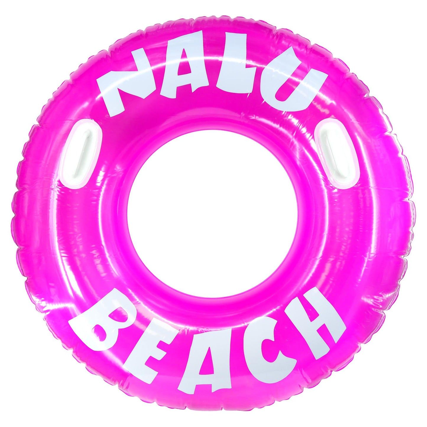 Nalu Pink Turbo Tyre Ring With Handles 47" by Nalu - UKBuyZone
