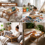 Wooden Bed Tray Table