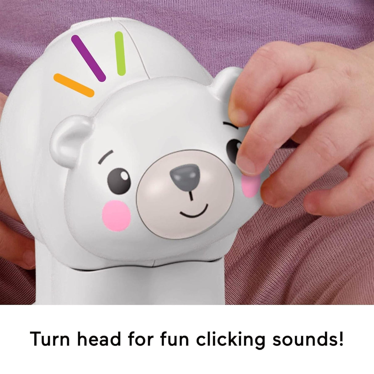 Fisher-Price Press-and-Go Polar Bear
