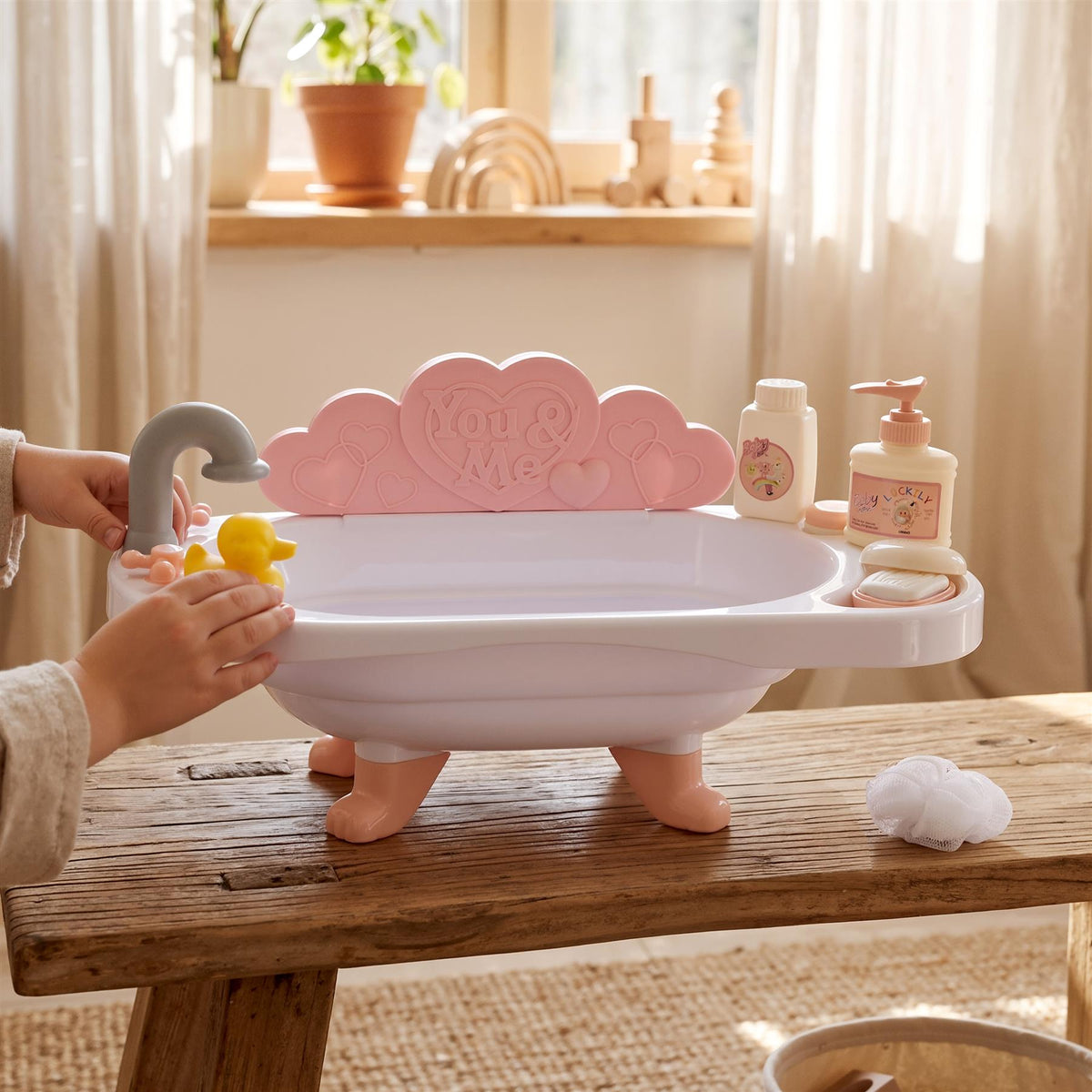 Doll Bath set with Accessories
