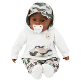 BiBi Black Baby Doll "Grean Pea" (Camo) (50 cm / 20")