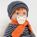 BiBi Sleeping Ginger Boy Doll (45 cm / 18") by BiBi Doll - UKBuyZone