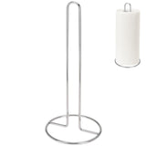 GEEZY Chrome Kitchen Roll Stand