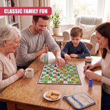 Snakes and Ladders Traditional Board Game