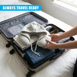 Soft Hooded Neck Travel Pillow