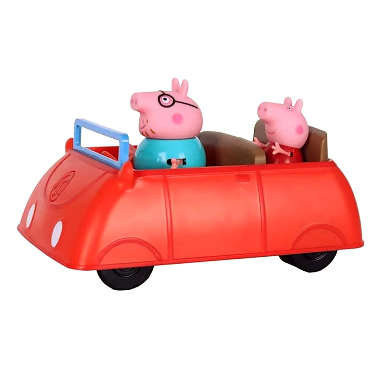 Peppa's Family Red Car Toy Set