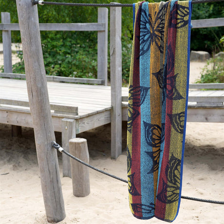 Large Multicoloured Beach Towels by Geezy - UKBuyZone