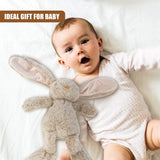 Plush Beige  Bunny Rabbit by The Magic Toy Shop - UKBuyZone