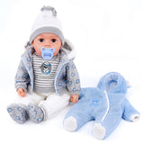 BiBi Baby Doll "Navy" (Sleepy Boy) (50 cm / 20")