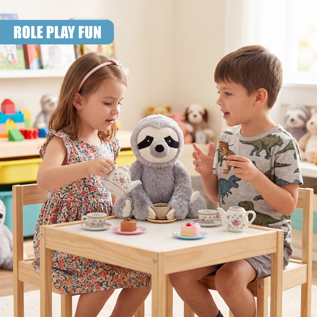10" Hanging Sloth Soft Toy