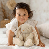 Plush Beige  Bunny Rabbit by The Magic Toy Shop - UKBuyZone