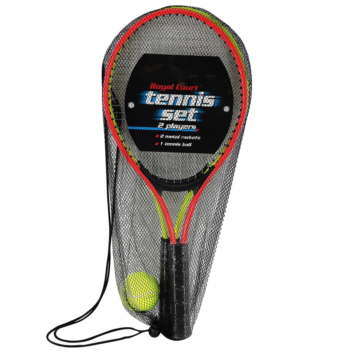 Metal Junior Tennis Set With 2 Racquets and Ball by The Magic Toy Shop - UKBuyZone