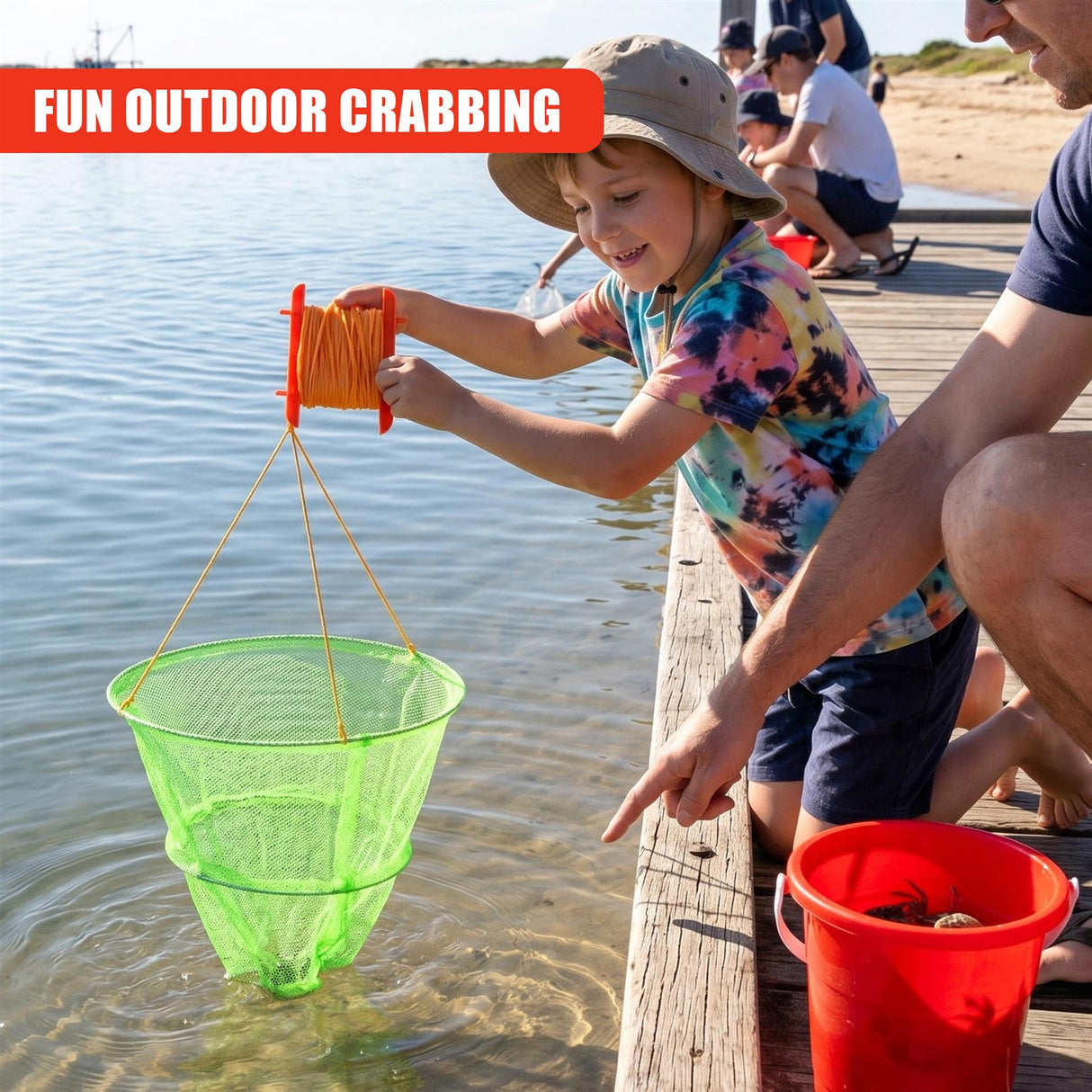 Kids Crab Drop Net