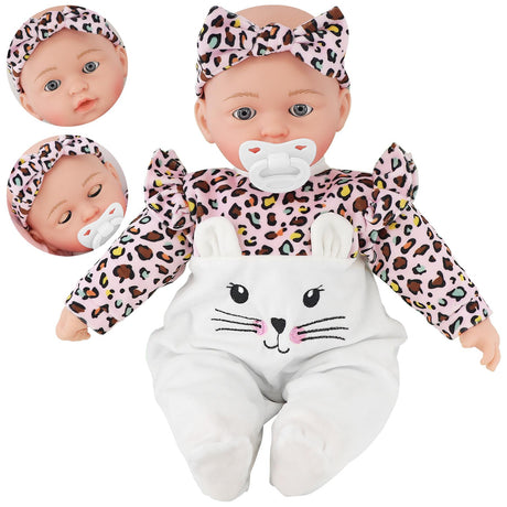 BiBi Kitten Sleeping Doll (40 cm / 16") by BiBi Doll - UKBuyZone