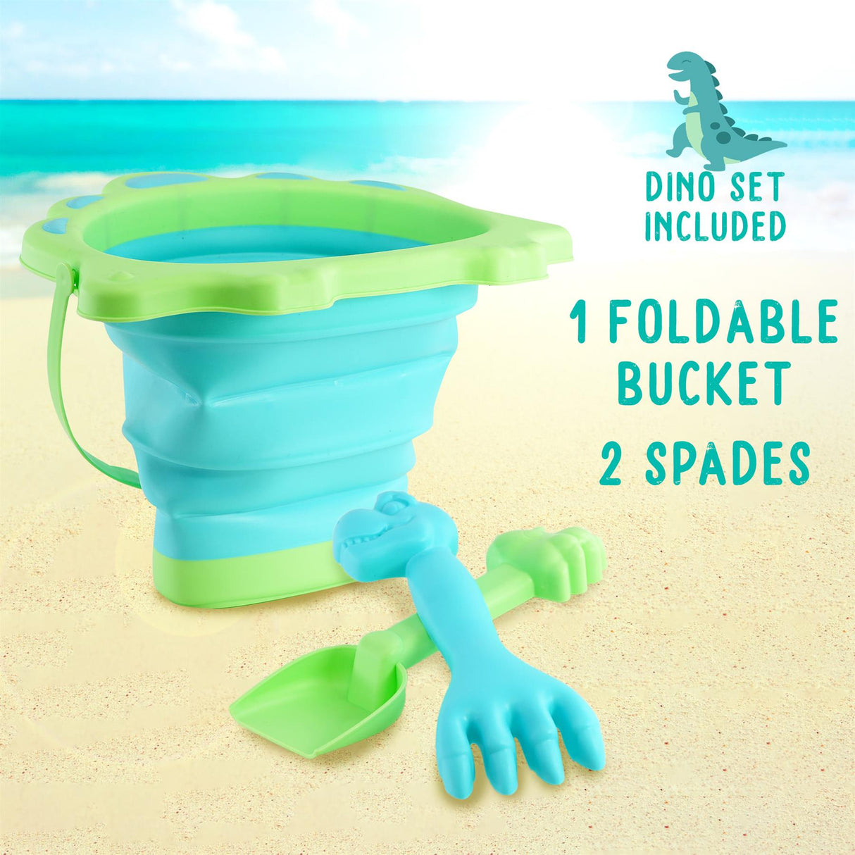 Animal Beach Bucket Set