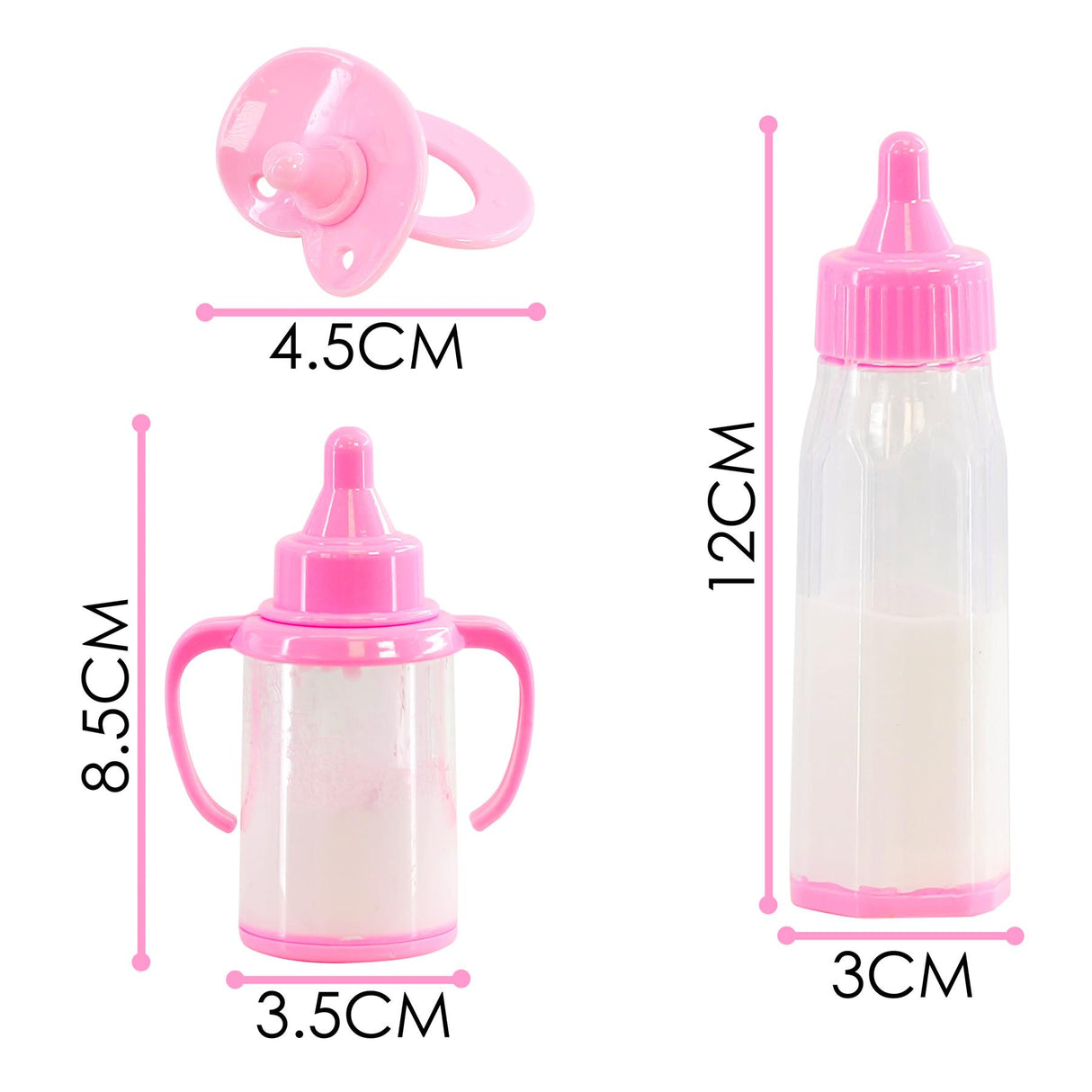 BiBi Doll Milk Bottle Set for Baby Dolls by BiBi Doll - UKBuyZone