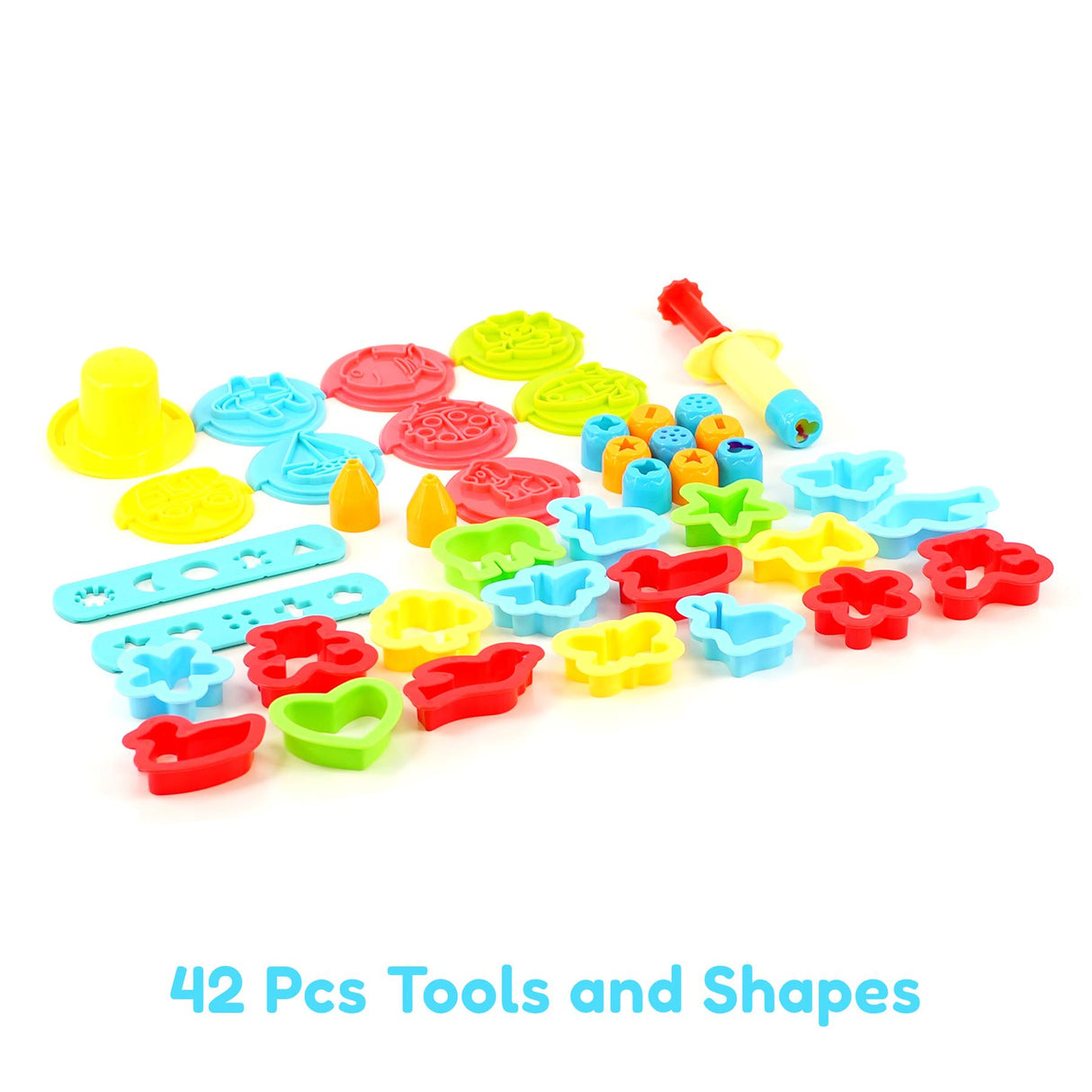 The Magic Toy Shop Kids 62 Pieces Dough Kit