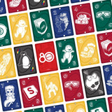 UNO Mattel 80th Anniversary Ruby Red Edition