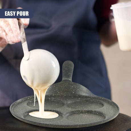 4 Mould Non-Stick Pancake Pan by GEEZY - UKBuyZone