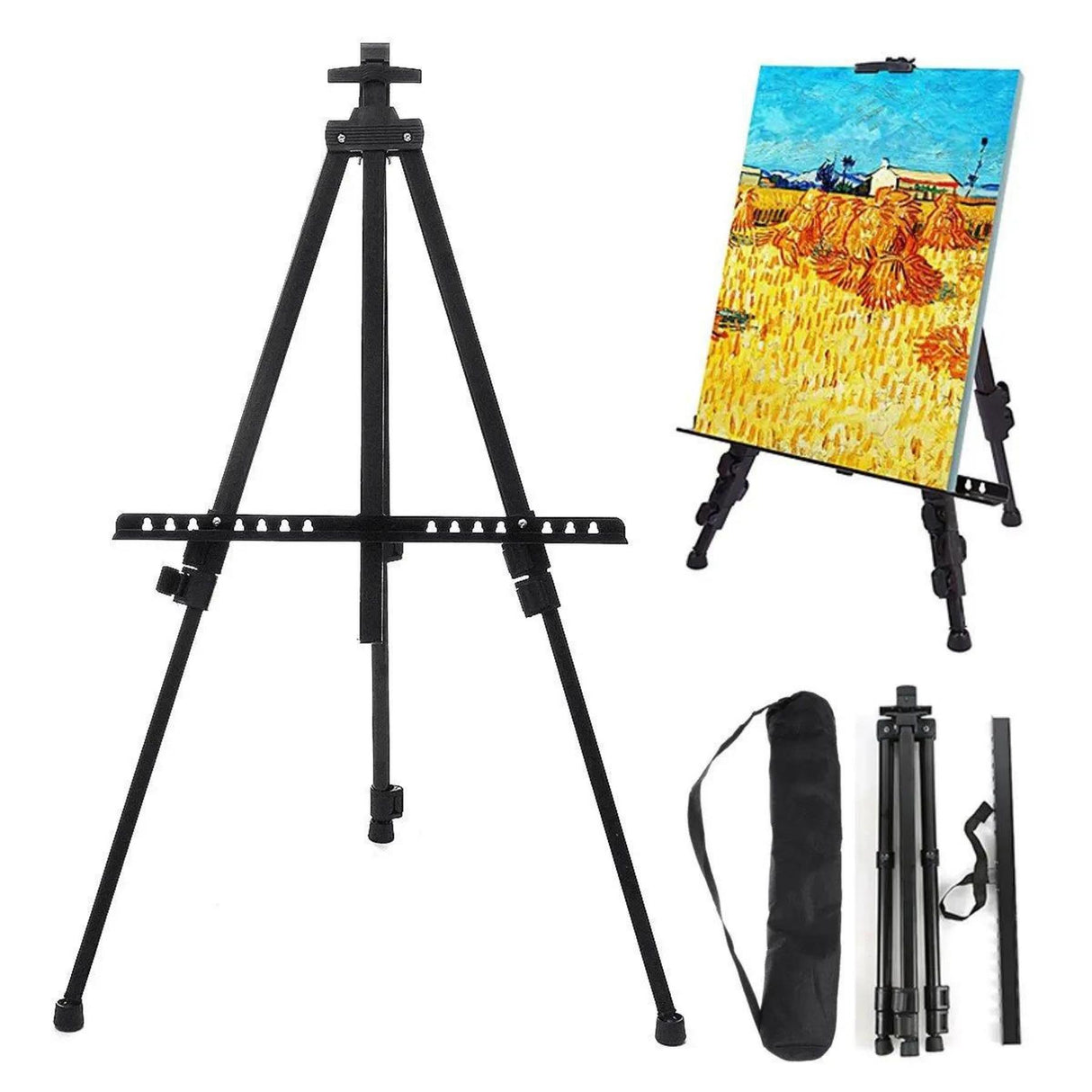 Foldable Easel Painting Display Stand