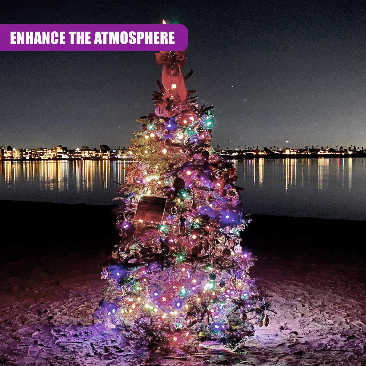 300 LED Cluster Christmas Lights - Pastel