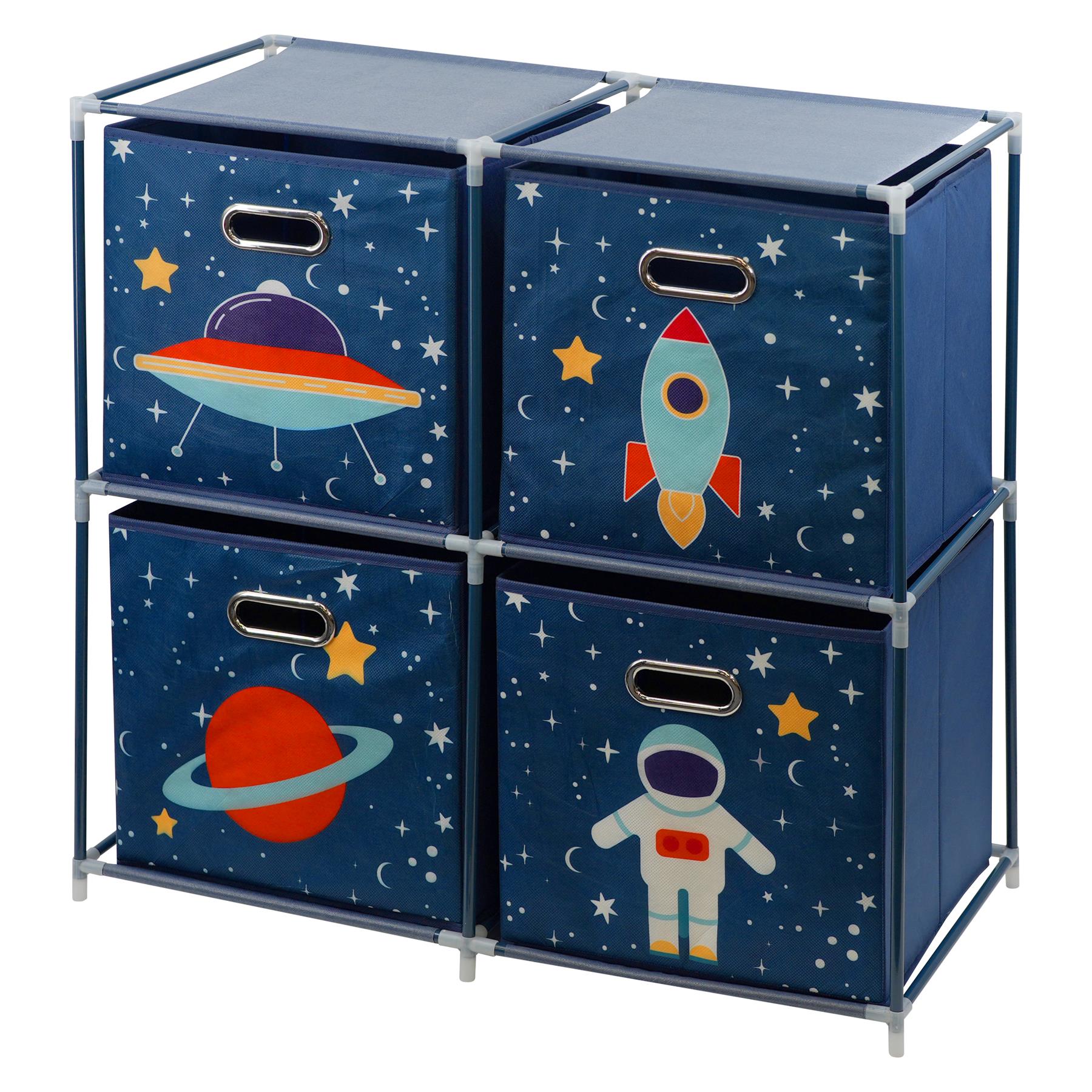 Kids Space Design Storage Cubes by The Magic Toy Shop - UKBuyZone