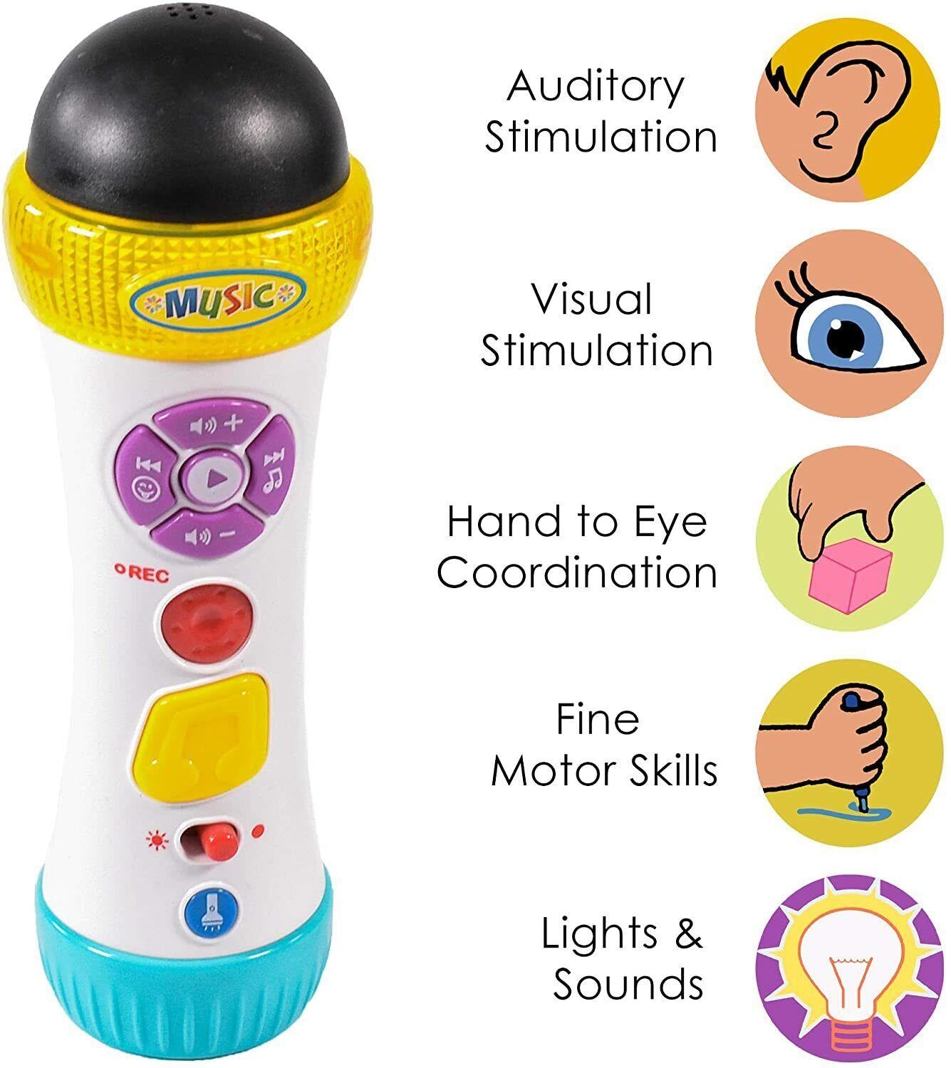 Musical Recording Microphone Baby Toy by The Magic Toy Shop - UKBuyZone