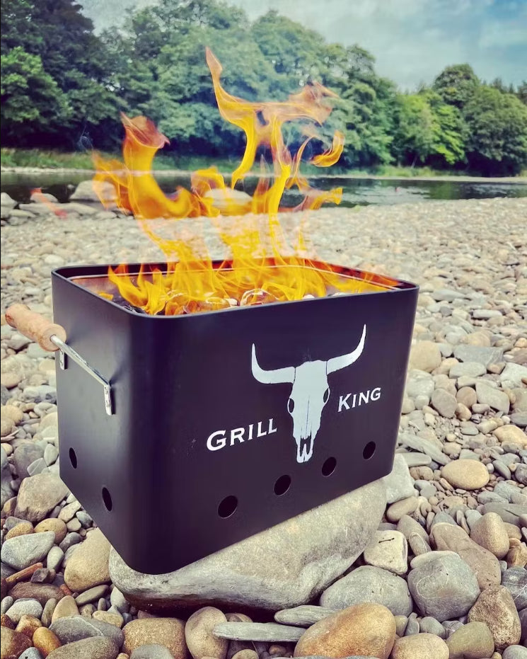 Portable Outdoor Charcoal BBQ Barbecue Grill by GEEZY - UKBuyZone