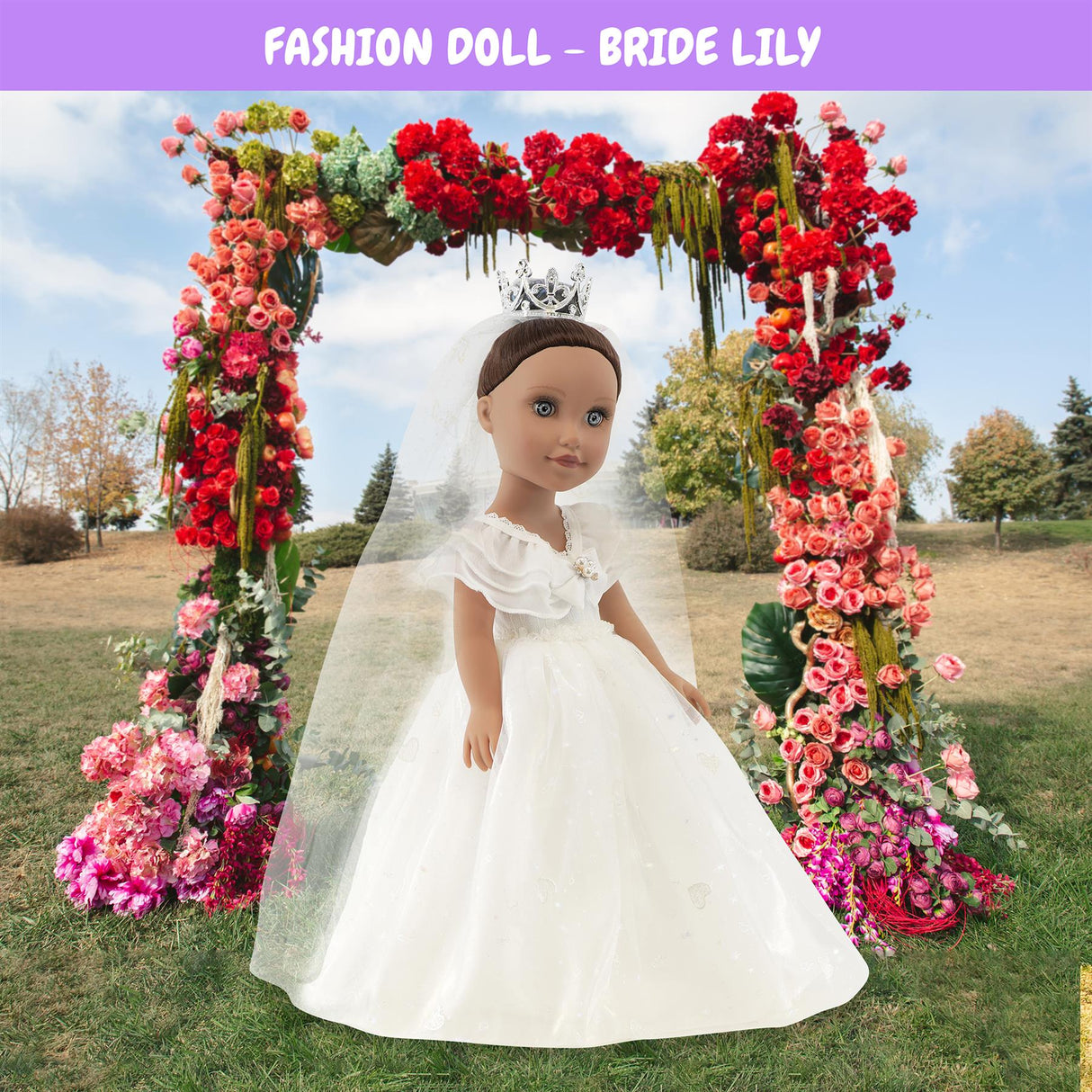 BiBI Fashion Doll "BRIDE LILY" (47 cm / 18")