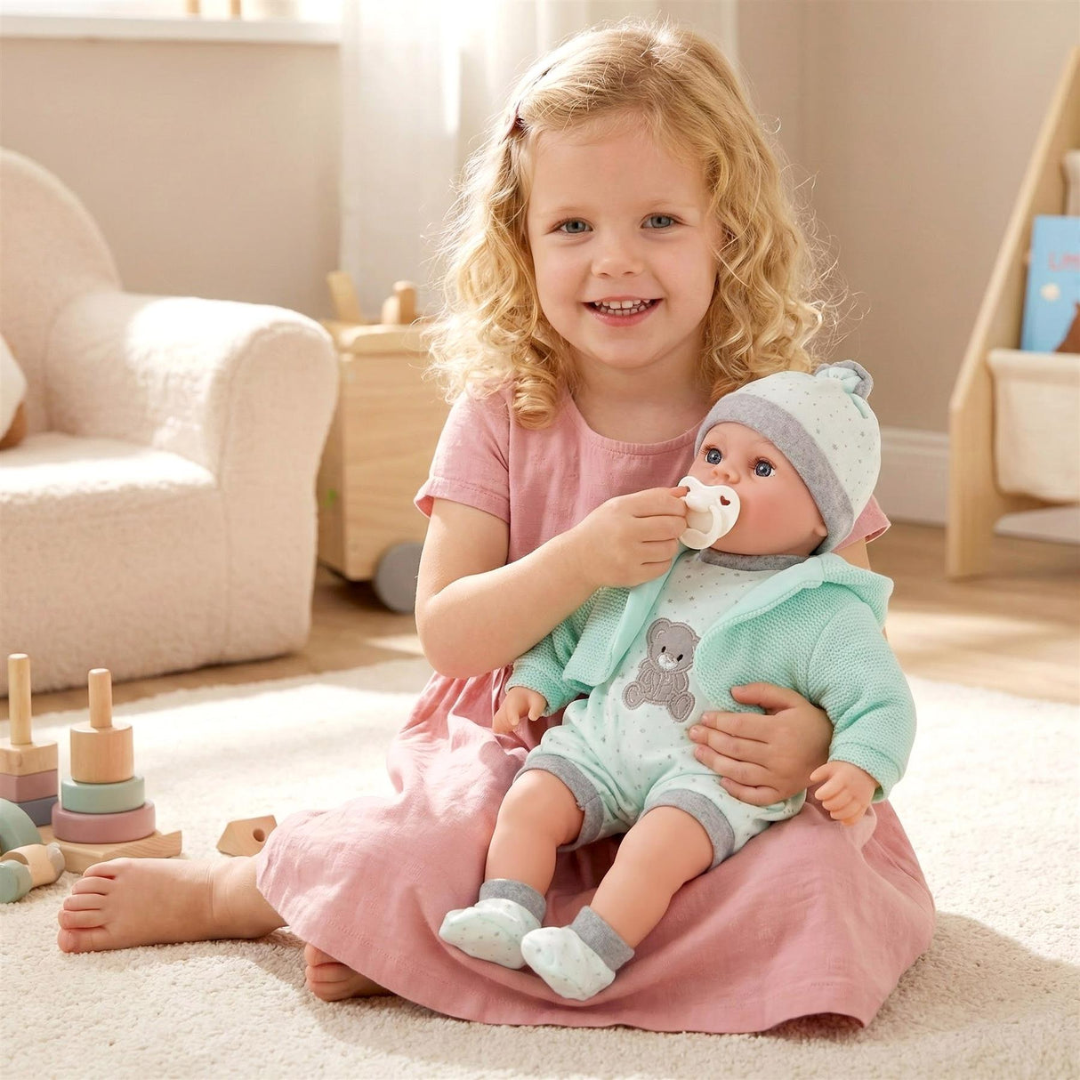 BiBi Baby Doll - Mint (45 cm / 18")