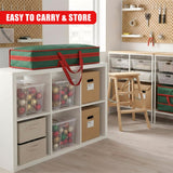 Christmas Wrapping Paper Storage Bag