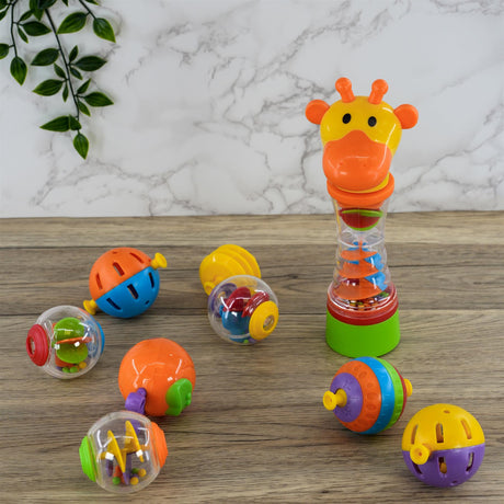 Spin & Roll Gift Set with Fun Activates & Sound rolling spinning caterpillar by The Magic Toy Shop - UKBuyZone