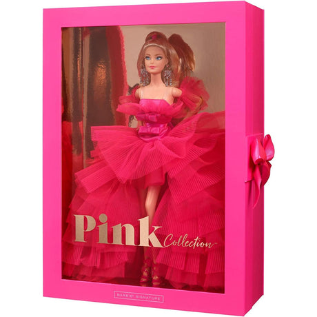 Barbie Pink Collection Doll – Pink Premiere, Barbie Signature Collectable Doll by Barbie - UKBuyZone