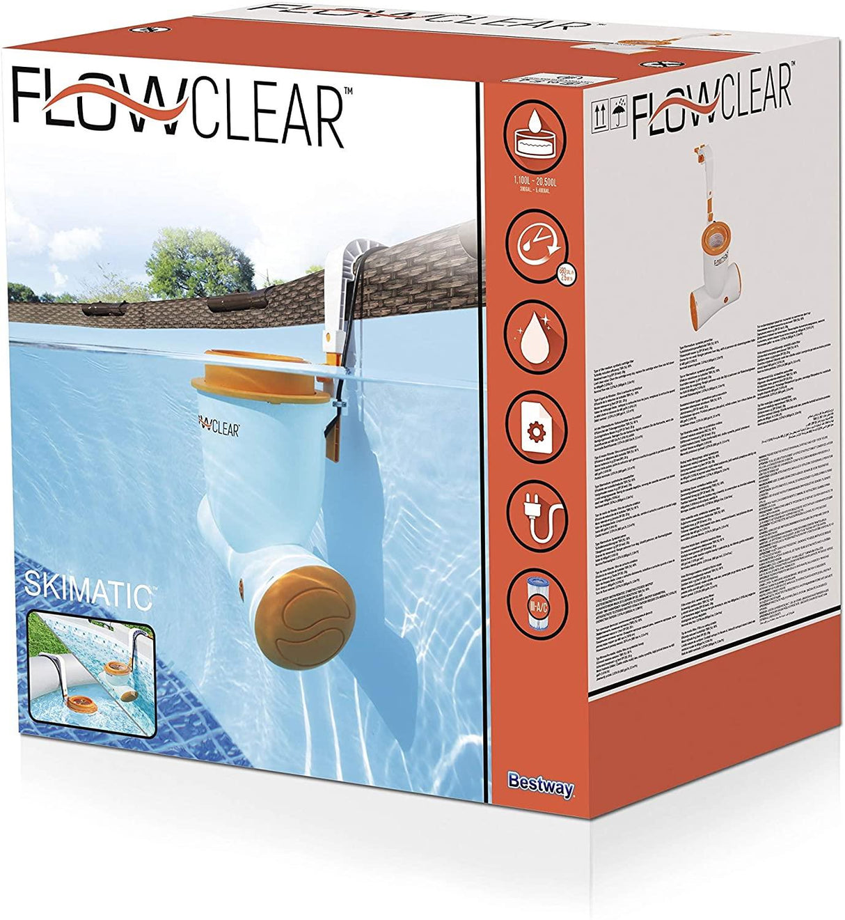 Bestway Flowclear 680Gal Skimatic Pool Filter Pump by Bestway - UKBuyZone