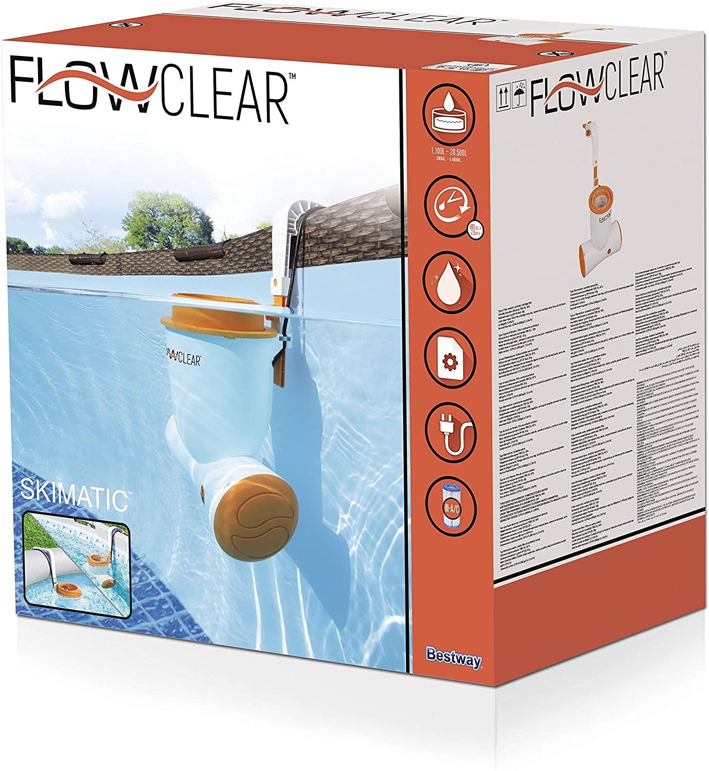 Bestway Flowclear 680Gal Skimatic Pool Filter Pump by Bestway - UKBuyZone