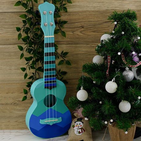 Ukulele 4 Strings Blue Musical Instrument by The Magic Toy Shop - UKBuyZone