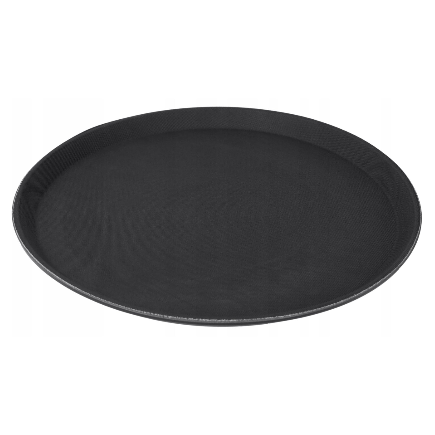 Non-Slip Black Textured Serving Tray by GEEZY - UKBuyZone