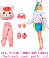 Barbie Cutie Reveal Doll with Llama Plush by Barbie - UKBuyZone