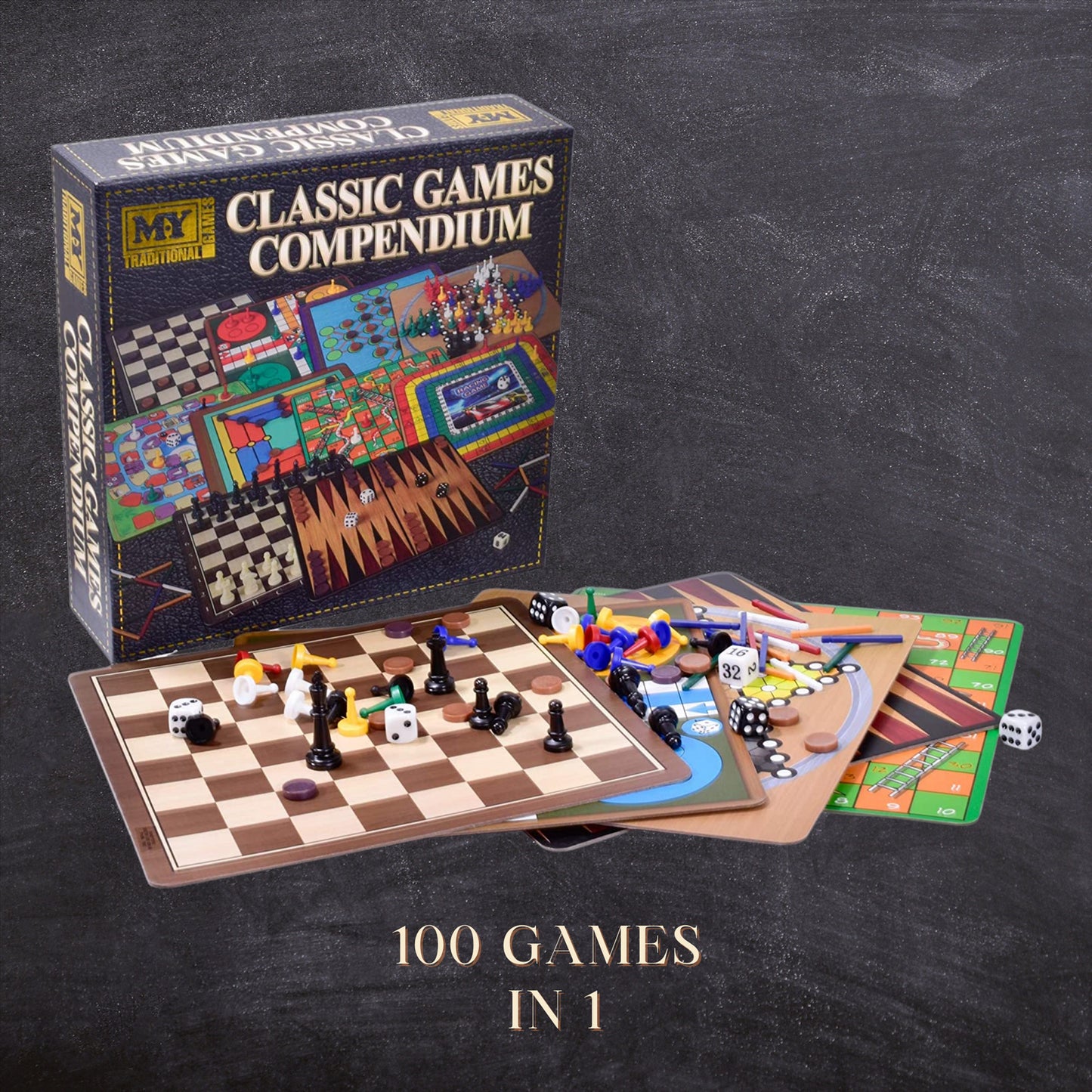 Classic Games Compendium by The Magic Toy Shop - UKBuyZone