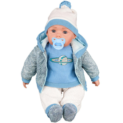 20" Bibi Boy Doll In Blue Space Jacket by BiBi Doll - UKBuyZone