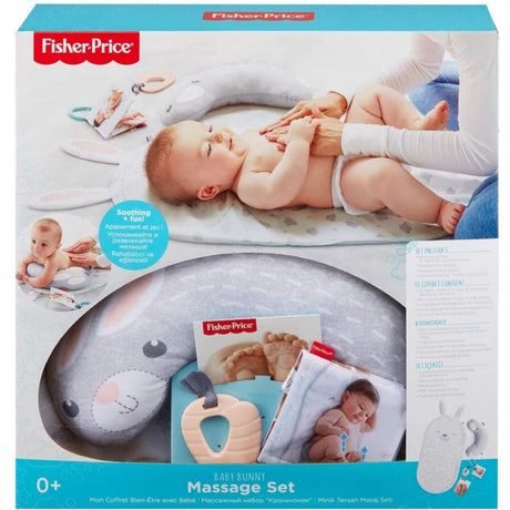 Fisher Price Baby Bunny Massage Set with Changing Mat and Wedge Pillow by Fisher Price - UKBuyZone