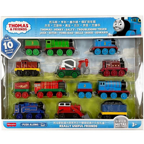 Thomas & Friends Metal Engines Assortment 10 Pieces Set by TrackMaster - UKBuyZone