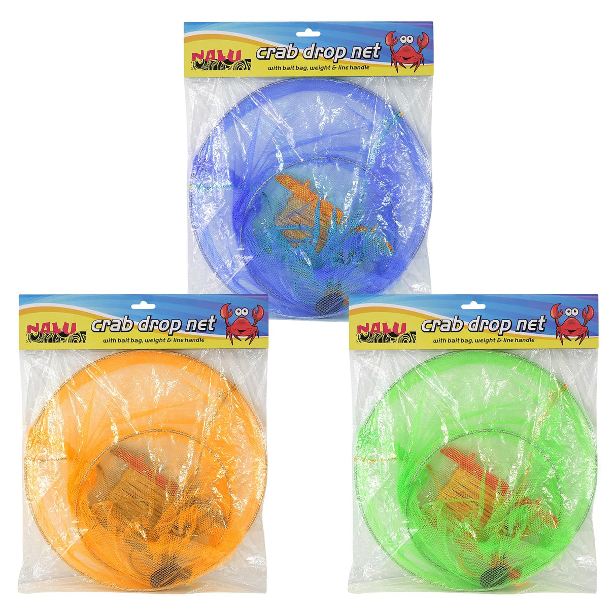 Kids Crab Drop Net w/ Net Bait Bag Holder Fishing by The Magic Toy Shop - UKBuyZone