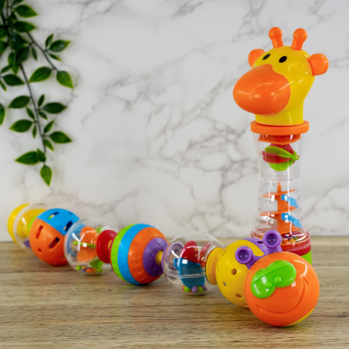 Spin & Roll Gift Set with Fun Activates & Sound rolling spinning caterpillar by The Magic Toy Shop - UKBuyZone