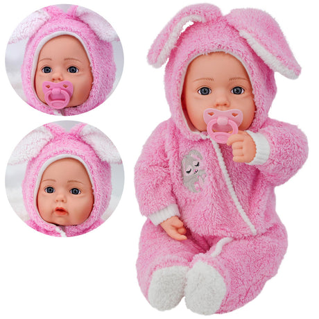 20” Bibi Girl Doll In Baby Pink Jumpsuit by BiBi Doll - UKBuyZone